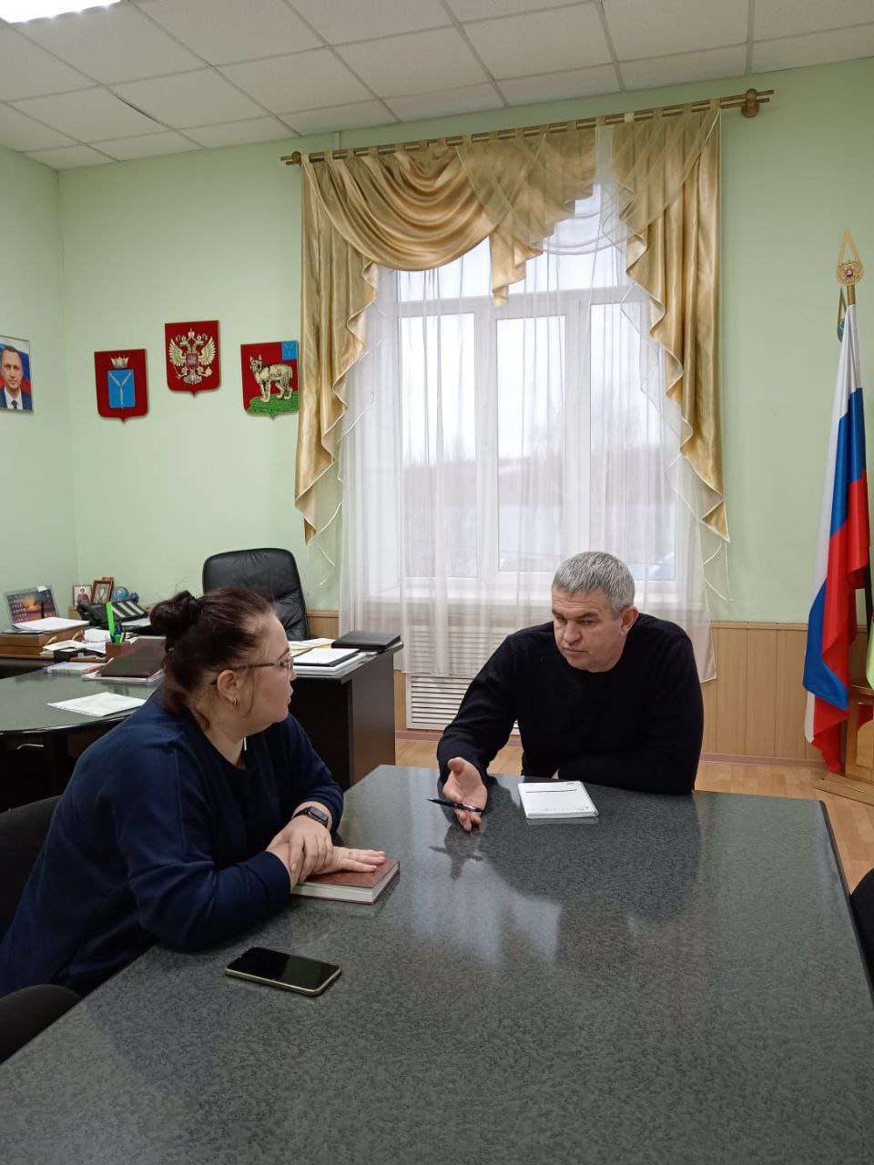 Прием участников специальной военной операции, их родных и близких.