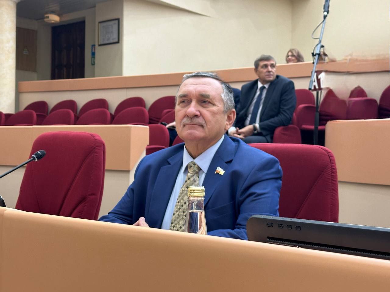 Депутат от нашего избирательного округа Василий Михайлович Кравцов принял участие в работе 55 заседания Саратовской областной Думы.
